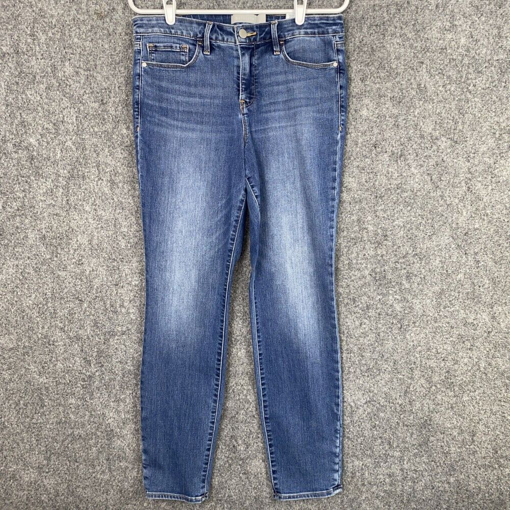 Athleta Jeans Womens Size 10 Blue sculptek Skinny Ankle